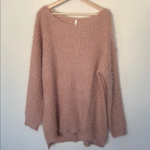 Pinkblush Oversized Tunic Sweater - Picture 1 of 3